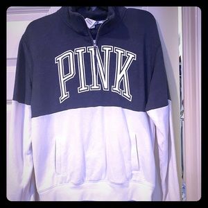 Victoria secret pink quarter zip!